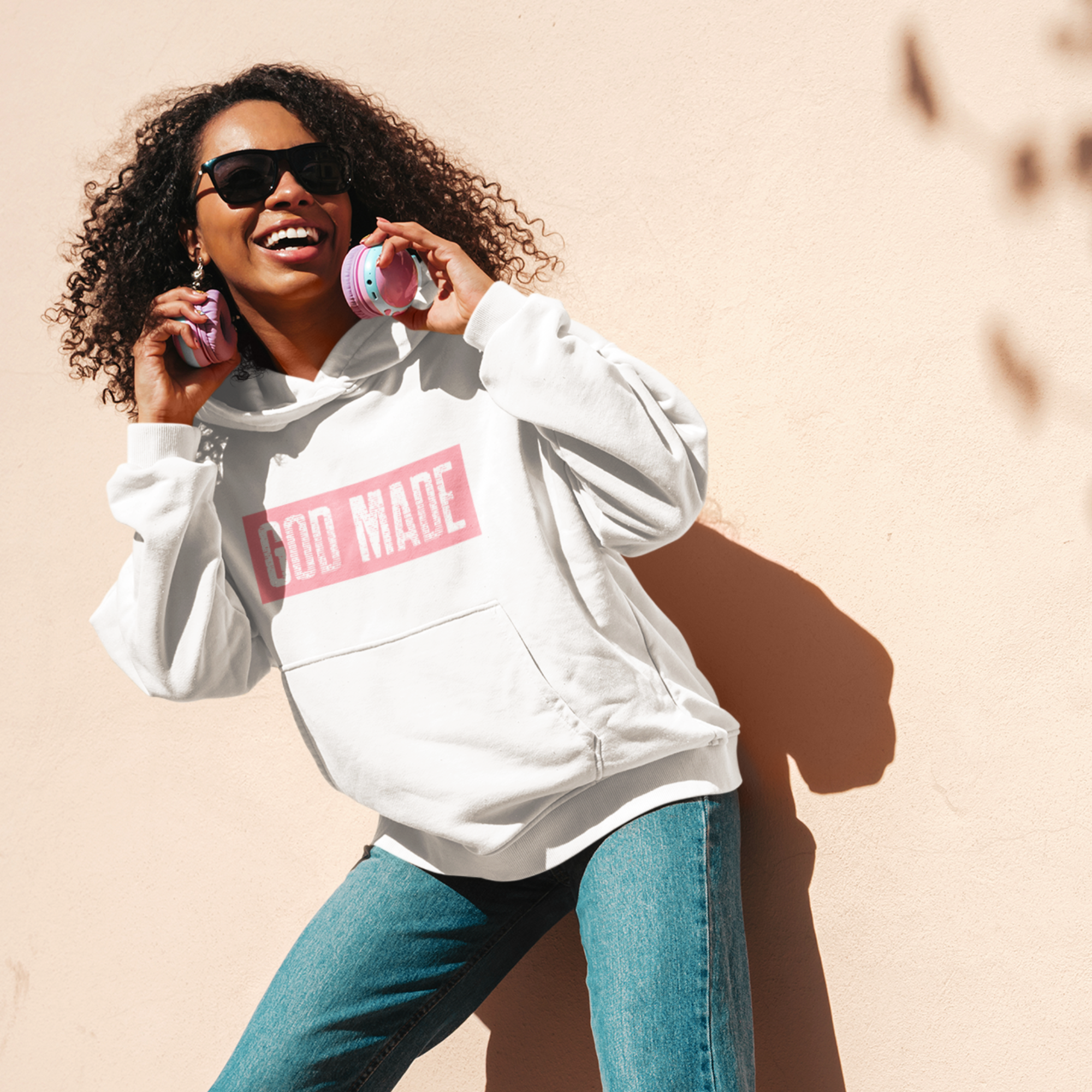 GOD Made Inspirational Hoodie