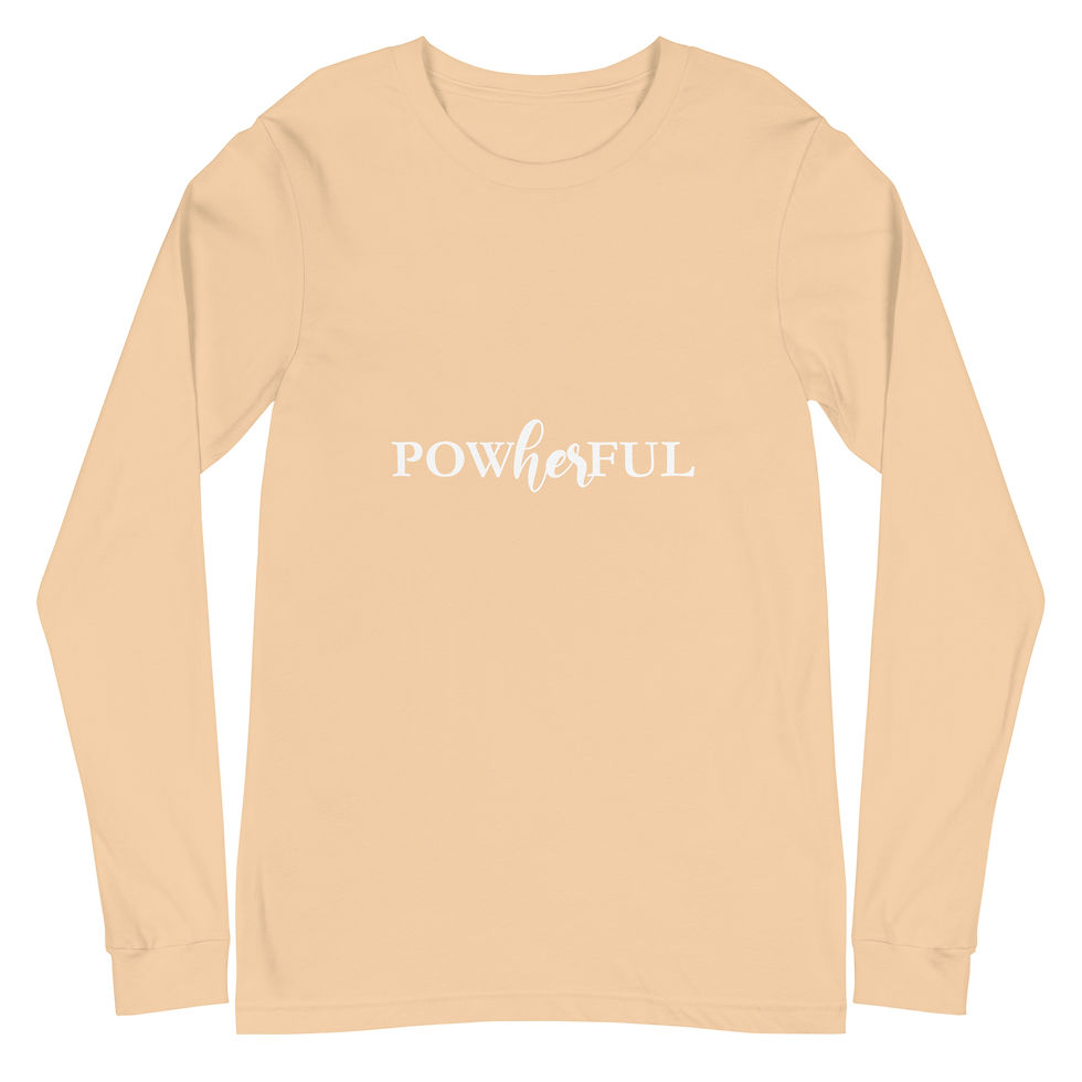 Thumbnail: PowHERful Long Sleeve T-Shirt