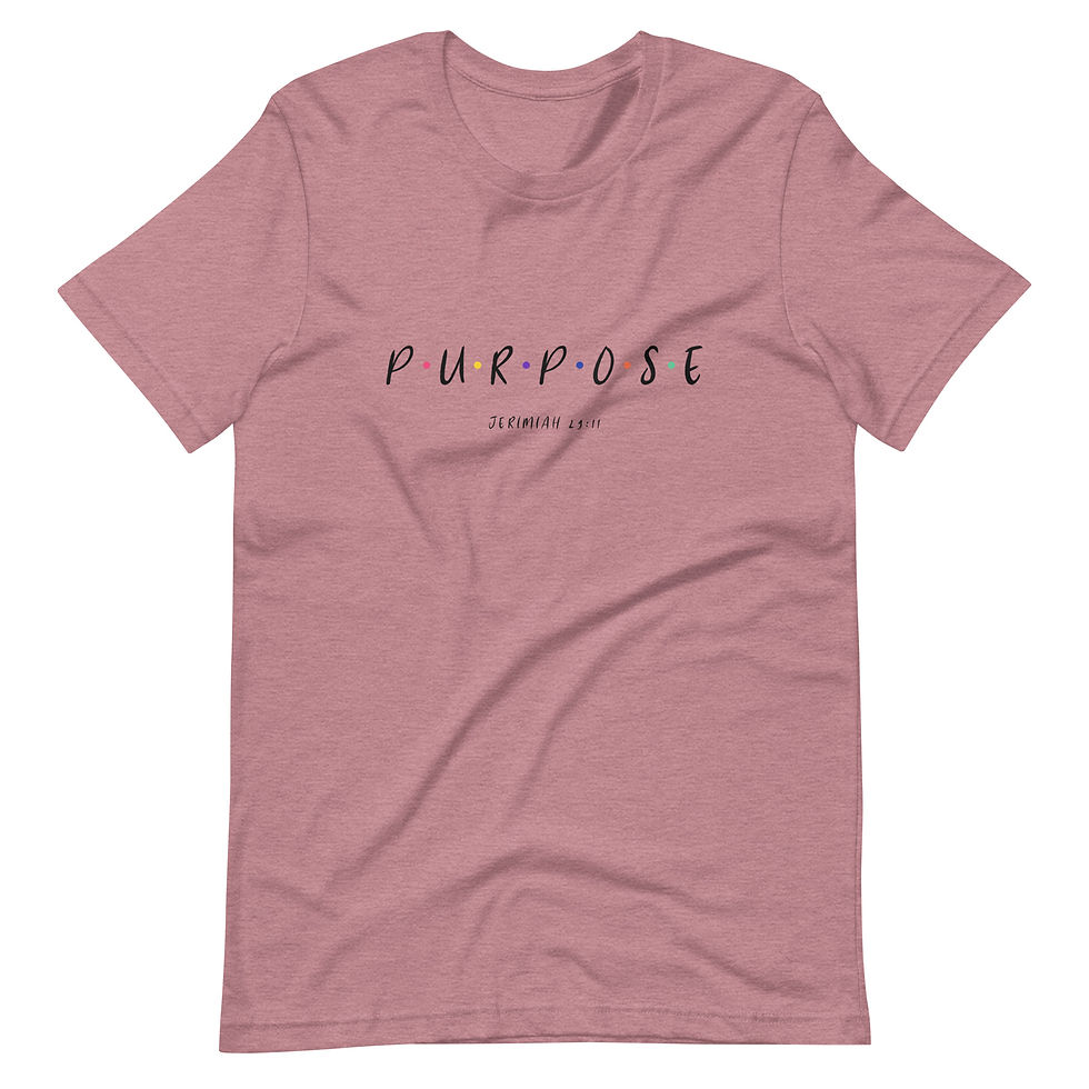 Thumbnail: PURPOSE - Jer 29:11 Unisex T-Shirt