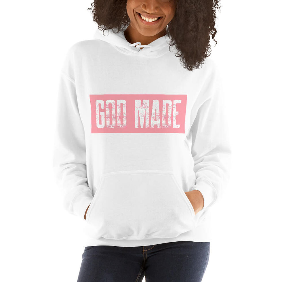 Thumbnail: GOD Made Inspirational Hoodie