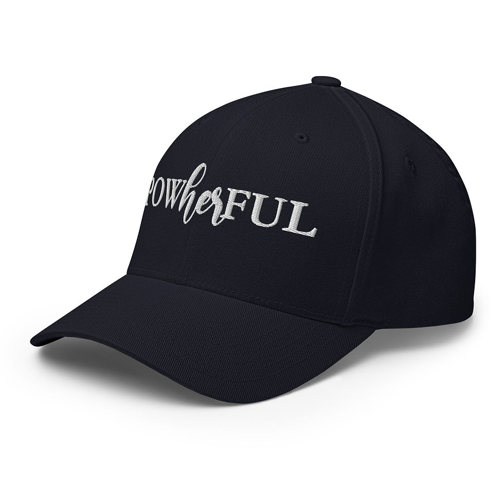 Thumbnail: PowHERful Closed Back Structured Cap IN COLORS