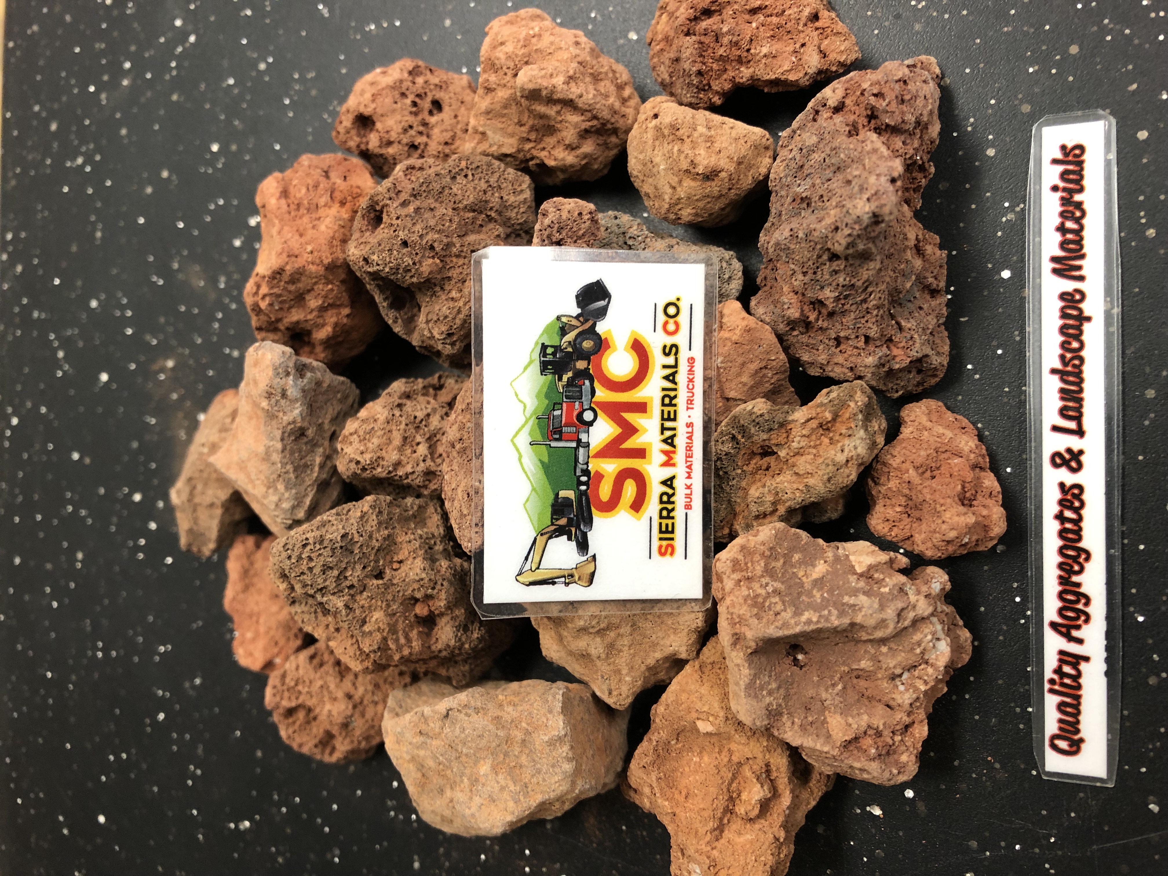 3/4 Red Lava
