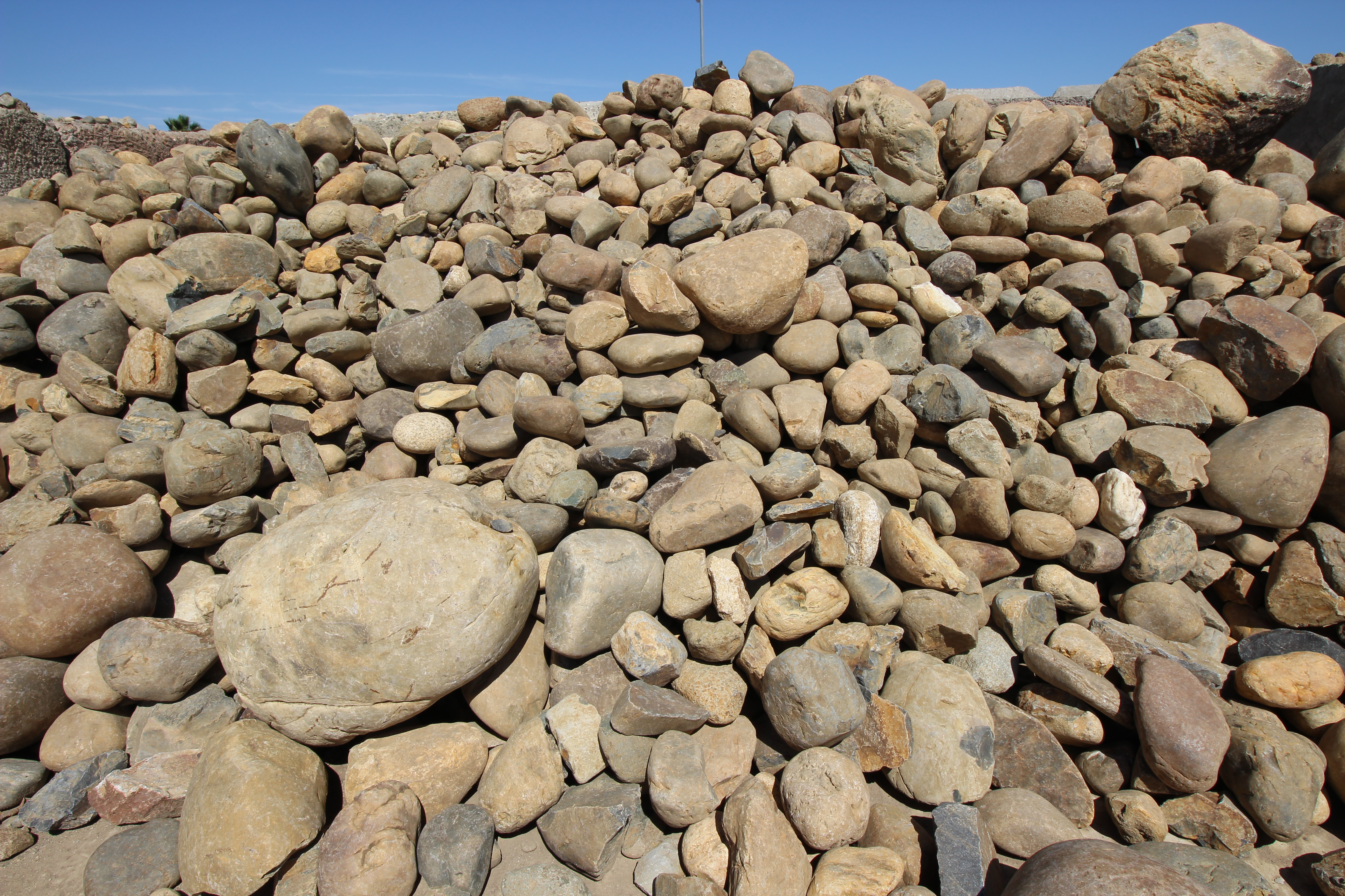 6 inch Sierra Tan Cobble
