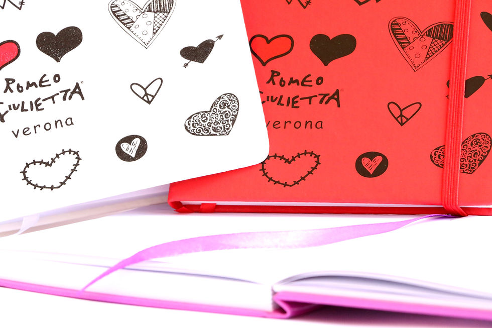 Thumbnail: Quaderno Cuori | Romeo Giuletta Verona