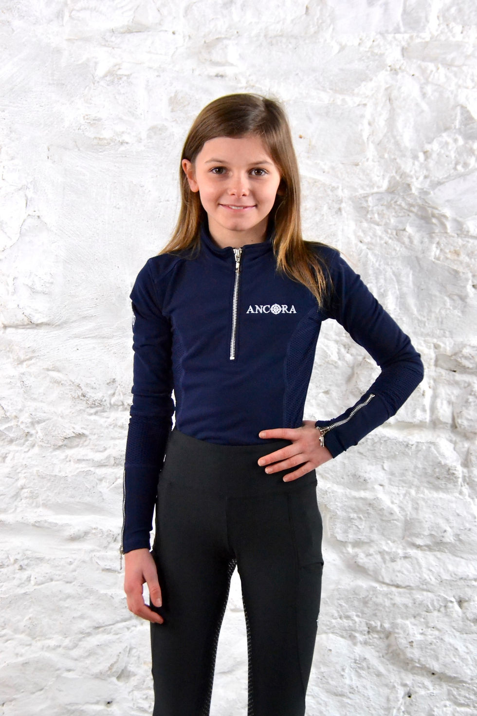 Junior Navy Fleece Baselayer