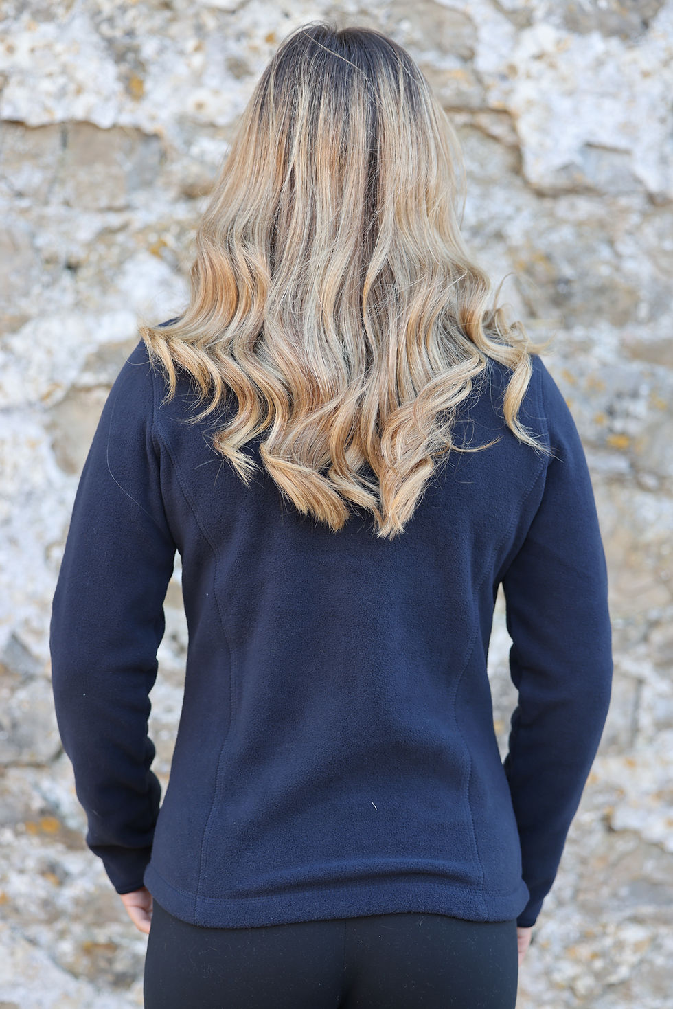 Thumbnail: Navy Micro Fleece Jacket