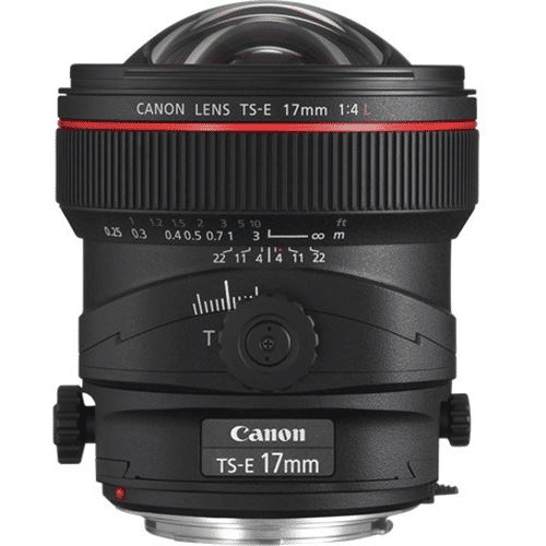 עדשת Canon TS-E 17mm f/4L — יבואן רשמי