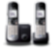 טלפון אלחוטי עם שלוחה Panasonic KXTG6812