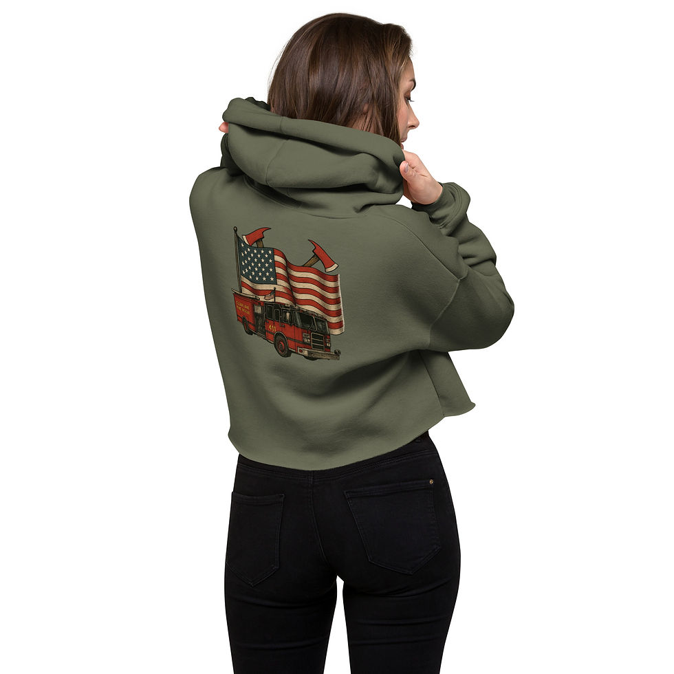 Thumbnail: Support CLFD Crop Hoodie