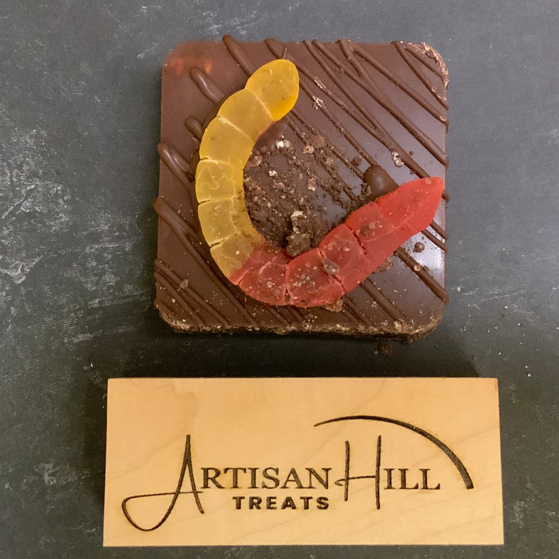 Dirt Pile Chocolate Covered S'more