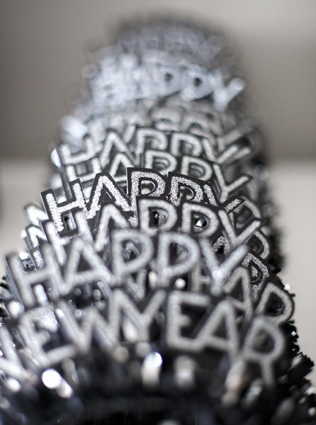 Monday decor: New Year’s ideas.