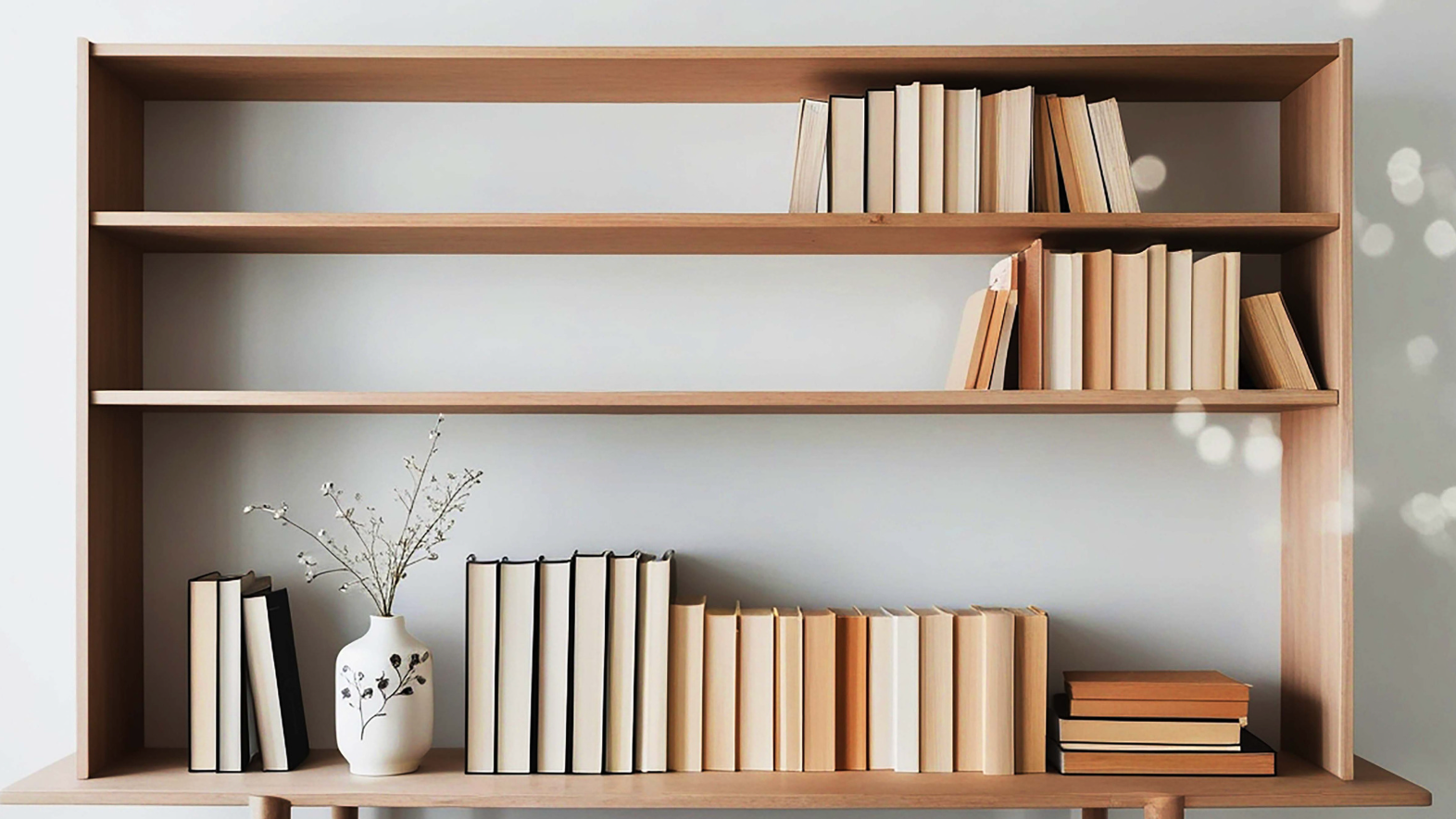 custom home library shelving
