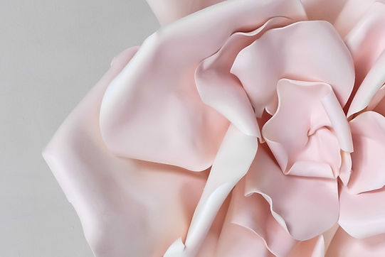 3Dピンクの花
