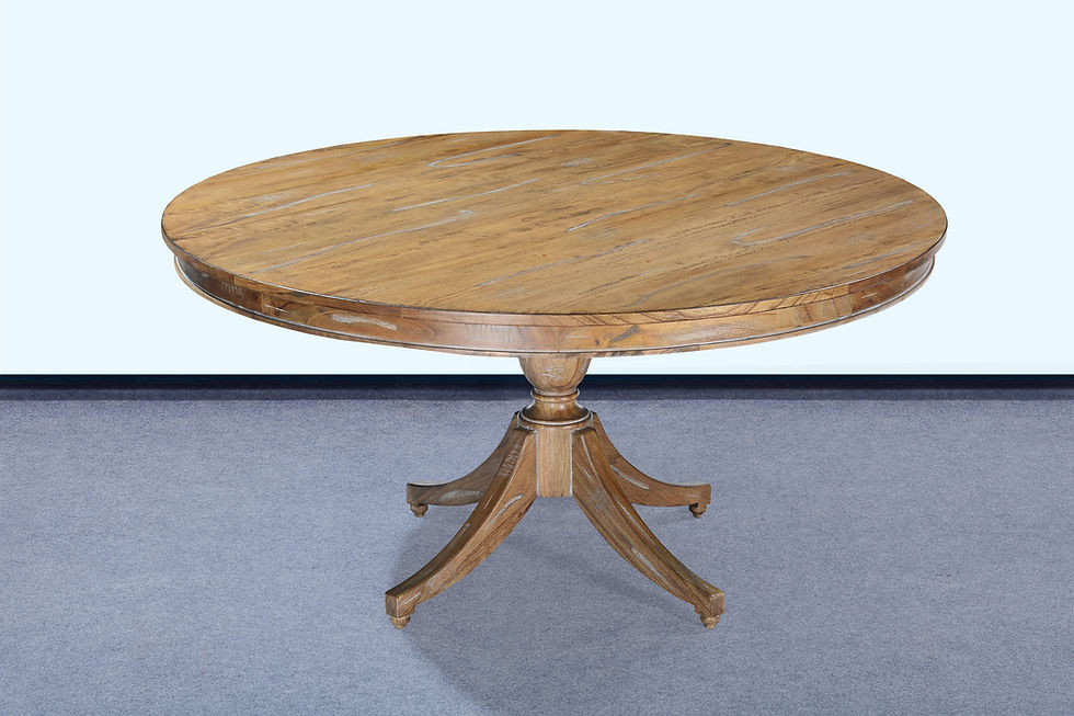 Thumbnail: T.9360.BW -Carrington Dining Table [60"]