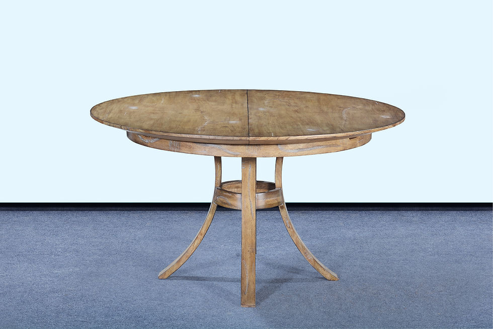 Thumbnail: T.96.BW -Manhattan Table With Leaf [54"]