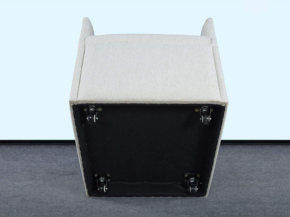 Thumbnail: AC.123.SL - Braxton Rolling Arm Chair