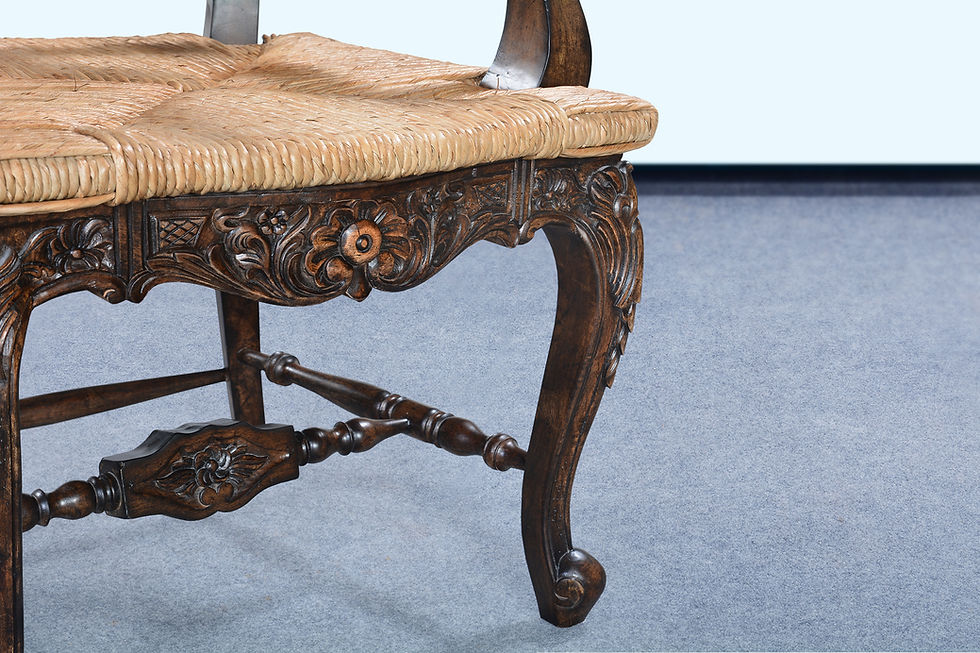 Thumbnail: C.FR.23.A - Tall Country French Arm Chair