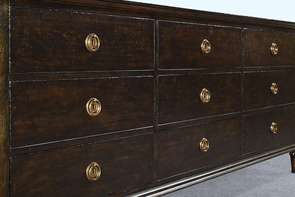 Thumbnail: BR.203.T - Milano Nine Drawer Dresser