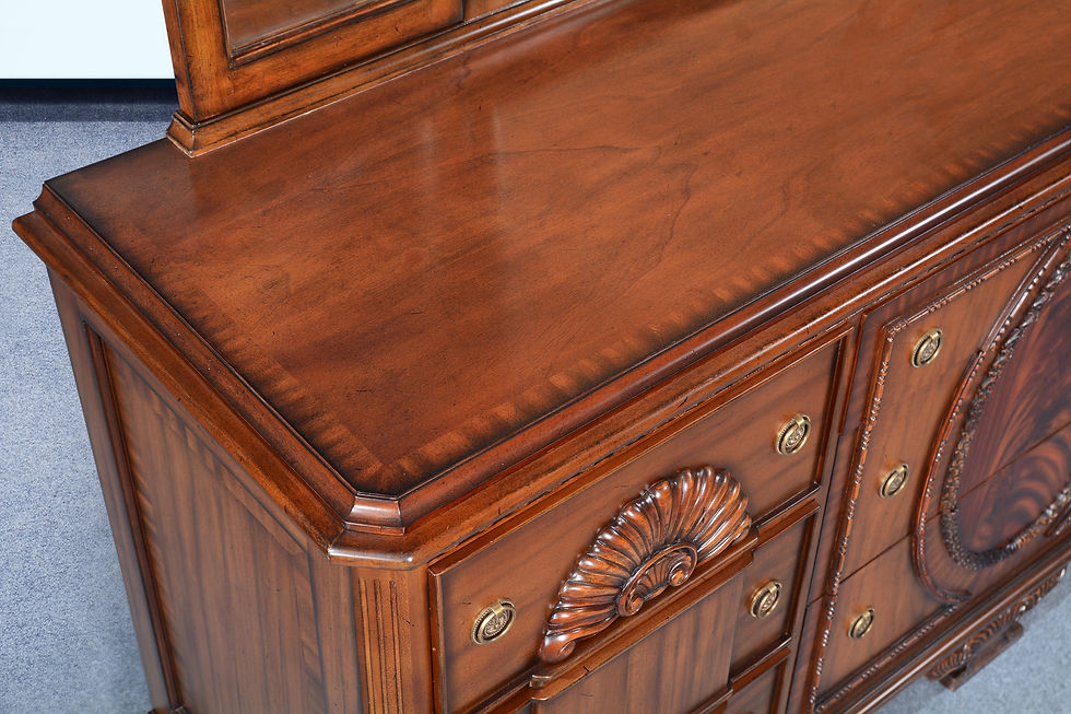 Thumbnail: BR.3 - Cameo Dresser With Mirror