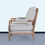 Thumbnail: LR.87.BML - Wellmington Occasional Chair
