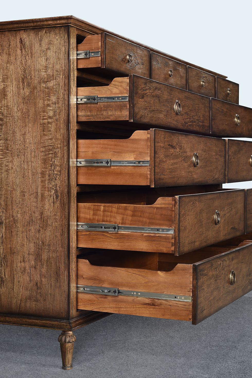 Thumbnail: BR.206.R - Milano Twelve Drawer Tall Chest