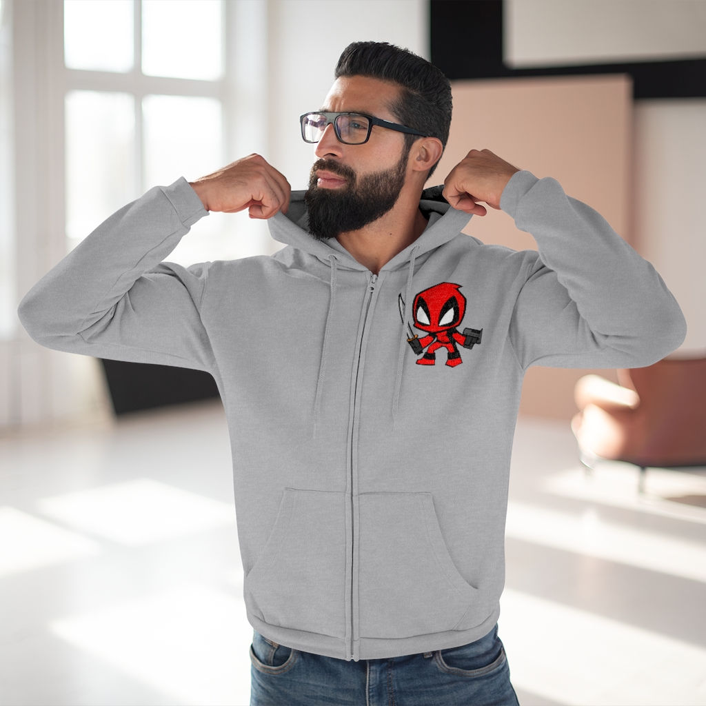 Unisex Hooded Zip Sweatshirt