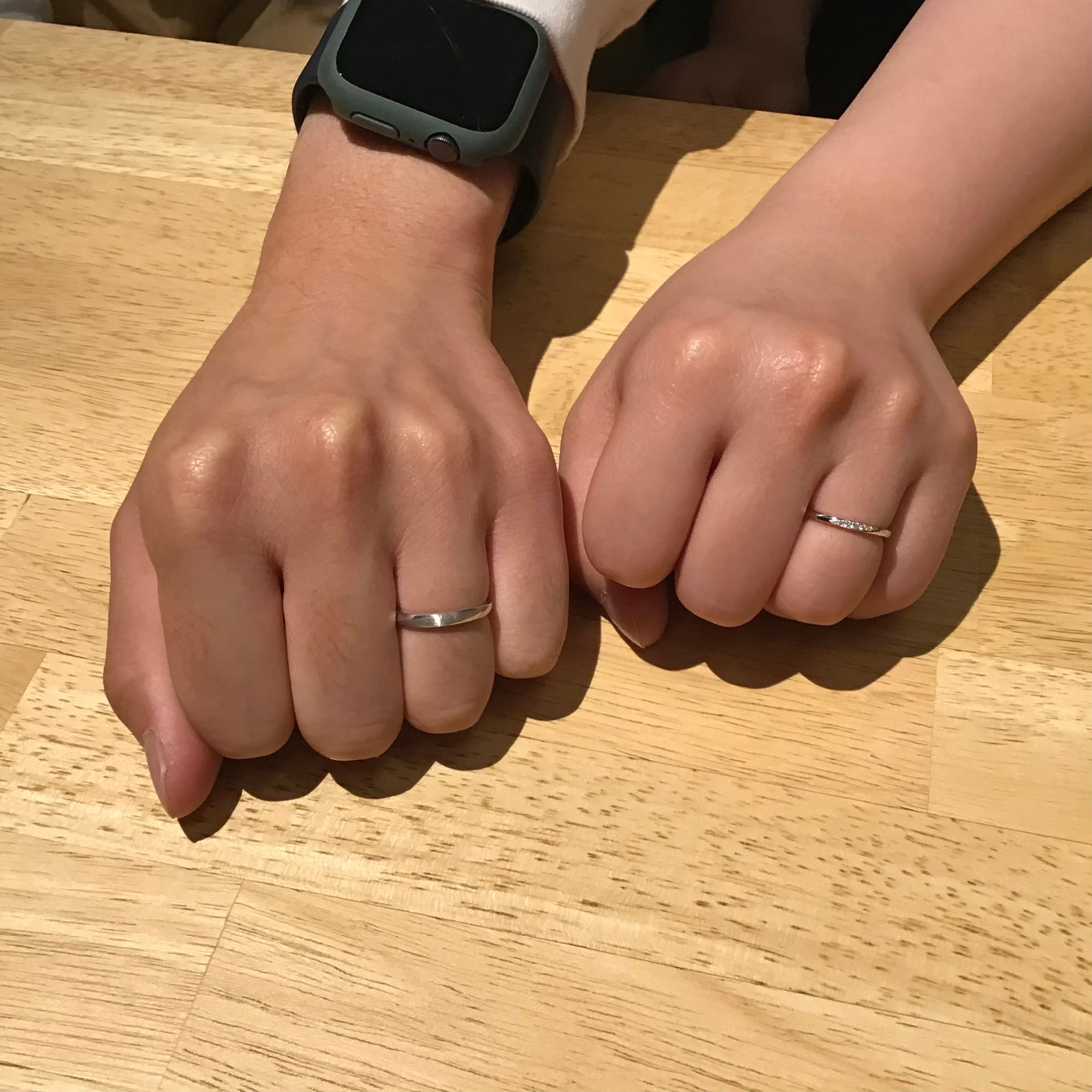 婚約指輪も結婚指輪も…