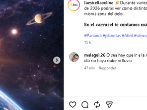 Alineación planetaria de abril de 2026: Los 4 planetas que se verán este 17 de abril