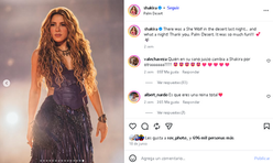 Shakira demuestra su solidaridad