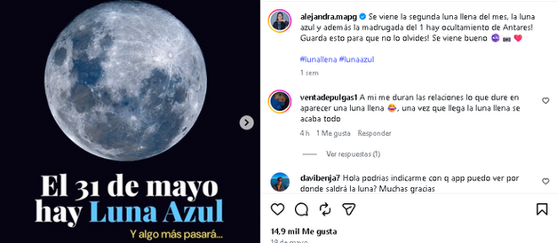 Luna llena de mayo cómo y cuándo ver la Luna Azul
