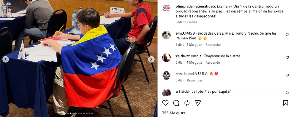 Luis Enrique García ganó oro en la XXVIII Olimpiada de Matemáticas de Centroamérica y el Caribe