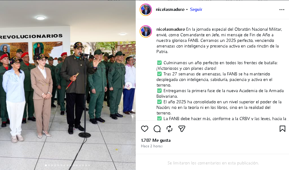 Las noticias políticas del 29Dic en Venezuela