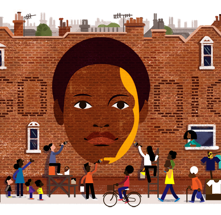 Google Doodle celebrates the 68th birthday of Olive Morris