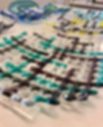 Glass Fused Lattice Bowl