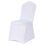 Miniature : Housse de chaise en lycra blanc