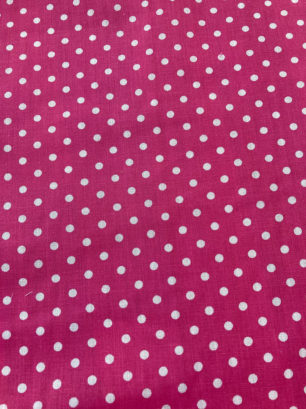 Polka Dot 4mm -Cerise