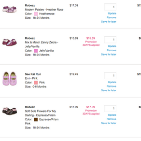 Robeez, See Kai Run & More As Low As $10/pair!