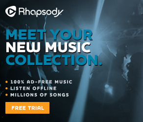 FREE 30-Day Rhapsody Trial: Unlimited Music Anytime, Anywhere!