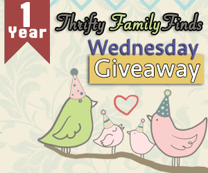 Thrifty Family Finds' 4 Days of Giveaways Blogiversary - Day 2 Giveaway!