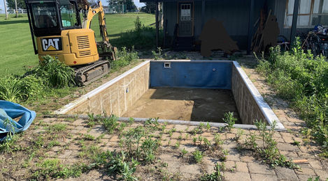 Before | Inground Pool