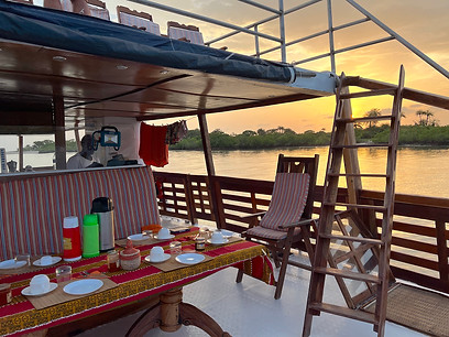 A Floating Hotel in Orangosinho