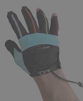AiQ Synertial IMU motion capture glove with sensors on each finger