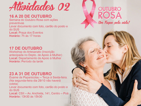 SEMANA DO OUTUBRO ROSA