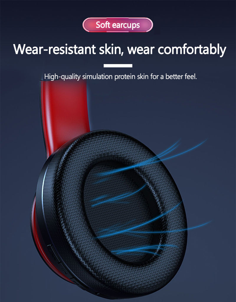 Thumbnail: Lenovo HD200 Bluetooth Earphones Over-ear Foldable Computer Wireless Headphones 