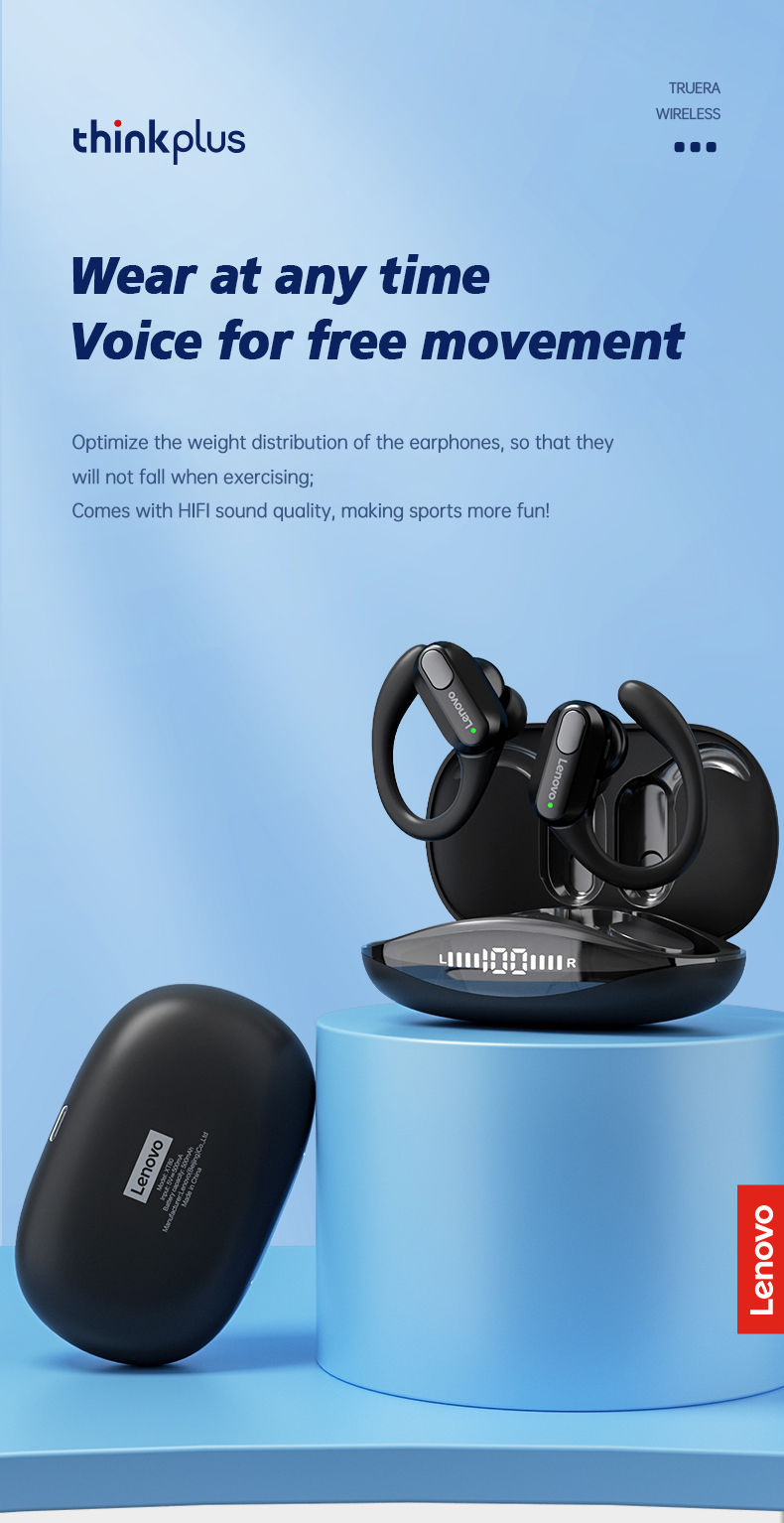Thumbnail: Lenovo XT80™ True Wireless Sports Earphones