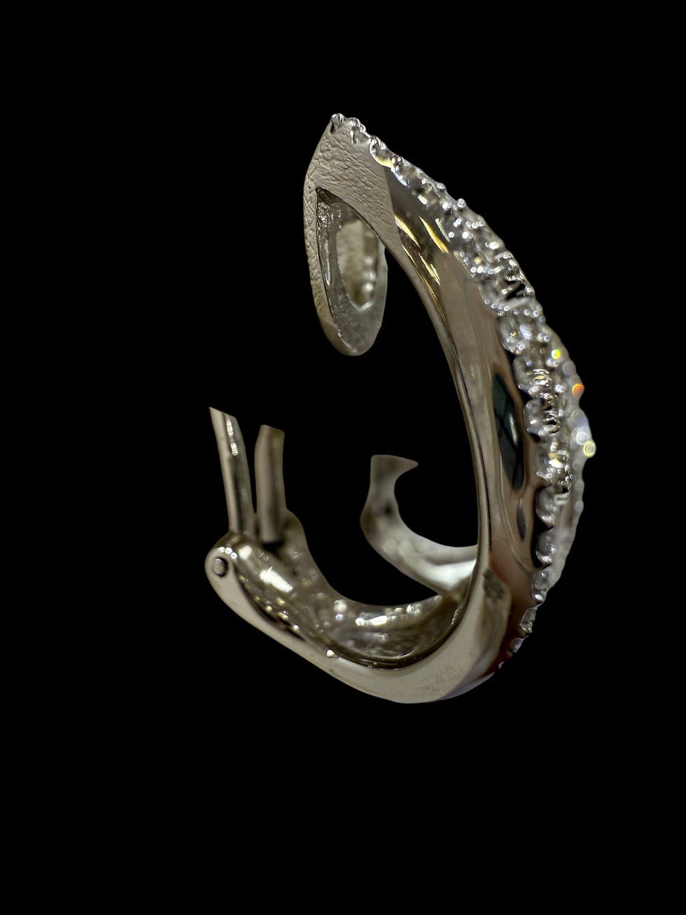 Thumbnail: Baguette Hoop Earrings
