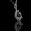 Thumbnail: Diamond Pear Halo Setting