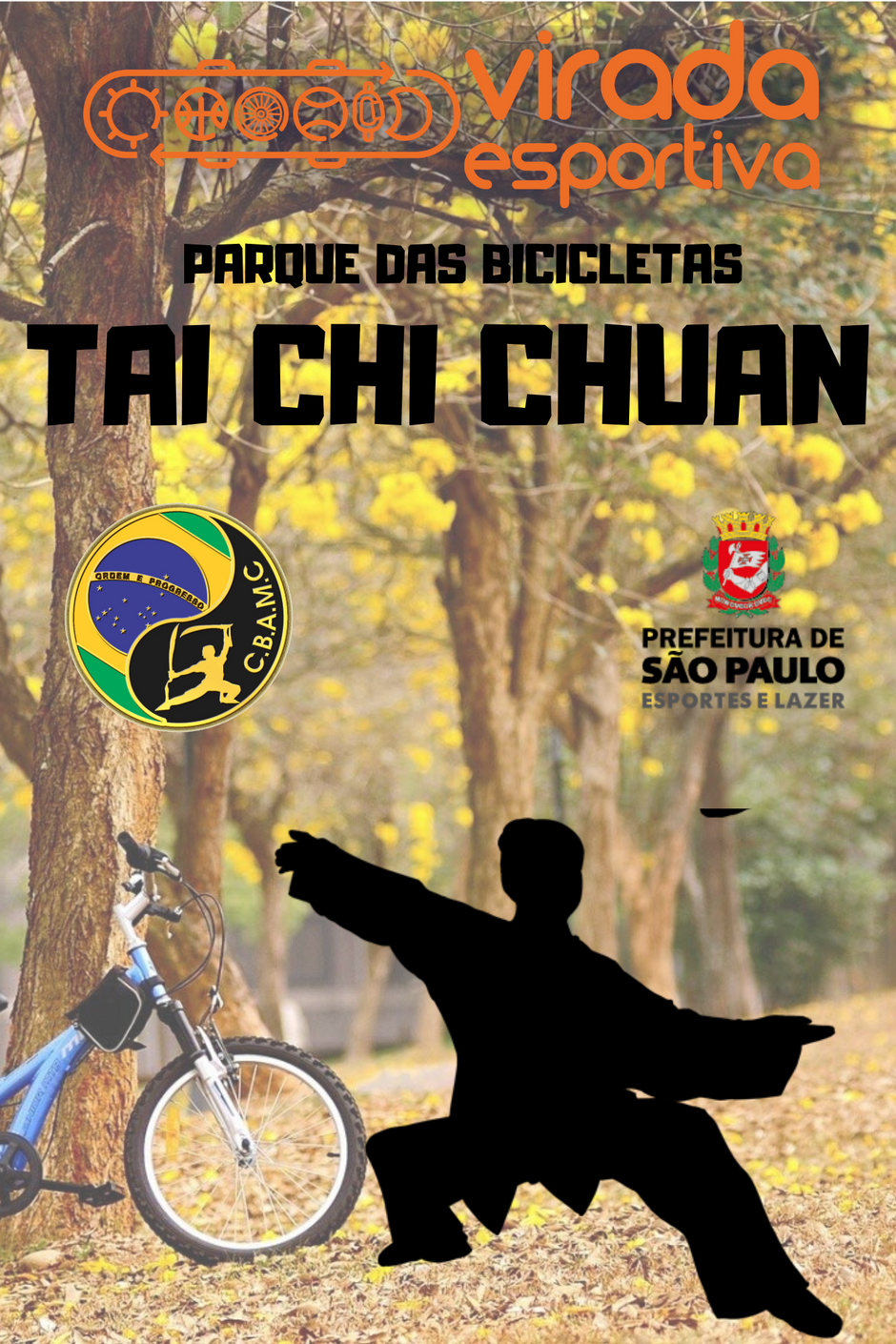 VIRADA ESPORTIVA PARQUE DAS BICICLETAS - KUNG-FU E TAI CHI CHUAN