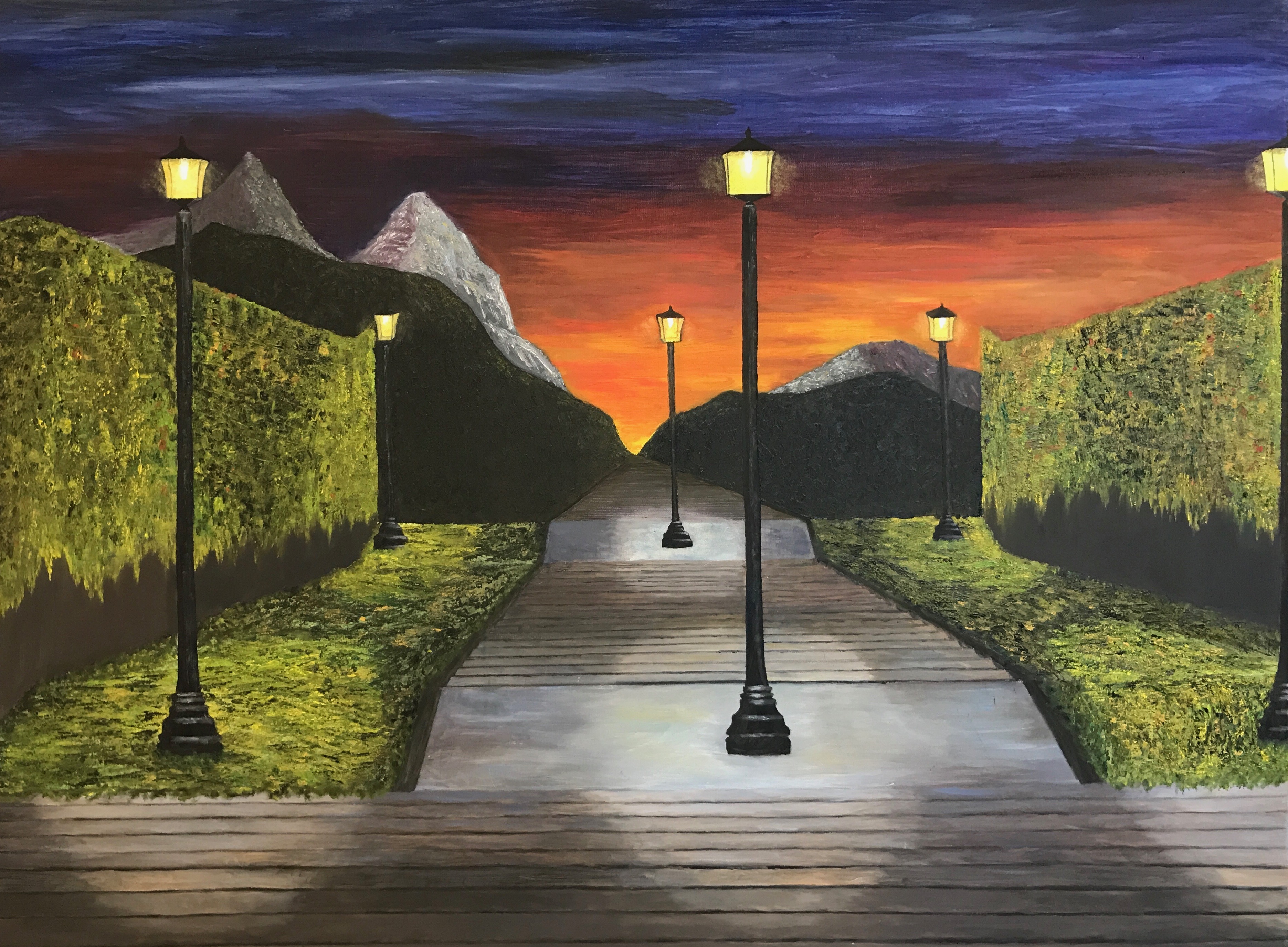 Surreal Lightposts