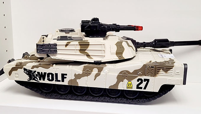 Tank militaire avec effets sonores et lumineux - Sans marque -  -